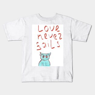 love never fails Kids T-Shirt